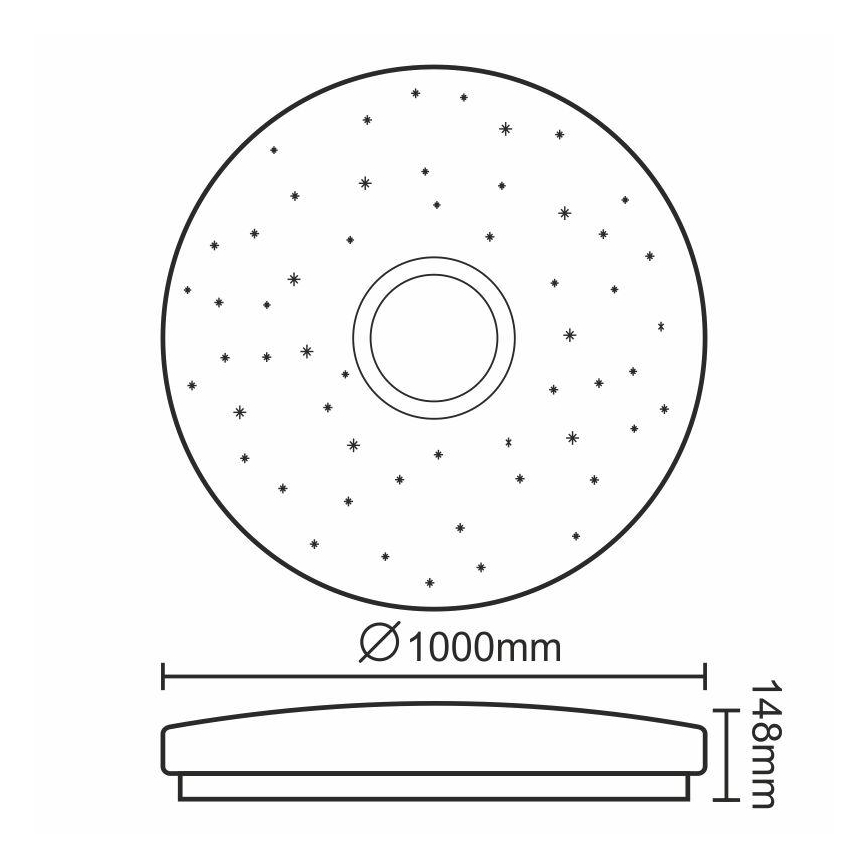 LED Димируема лампа LED/150W/230V