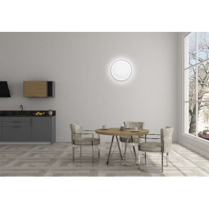 LED Димируема лампа LED/24W/230V кръгла + дистанционно 2700K-6000K