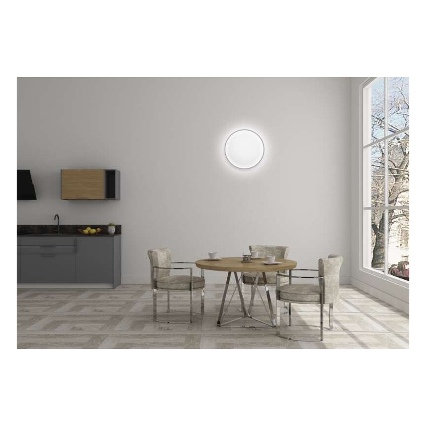 LED Димируема лампа LED/24W/230V кръгла + дистанционно 2700K-6000K
