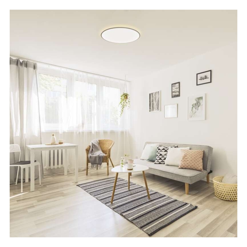 LED Димируема лампа LED/24W/230V кръгла + дистанционно 2700K-6000K
