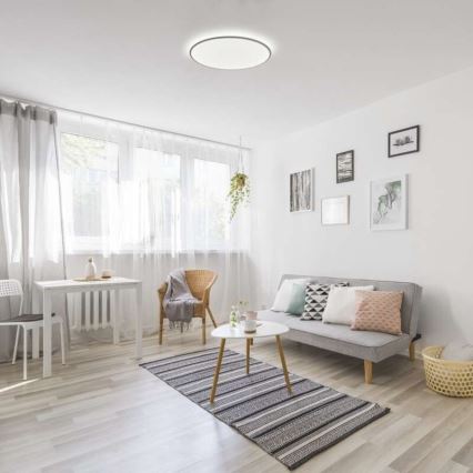 LED Димируема лампа LED/24W/230V кръгла + дистанционно 2700K-6000K