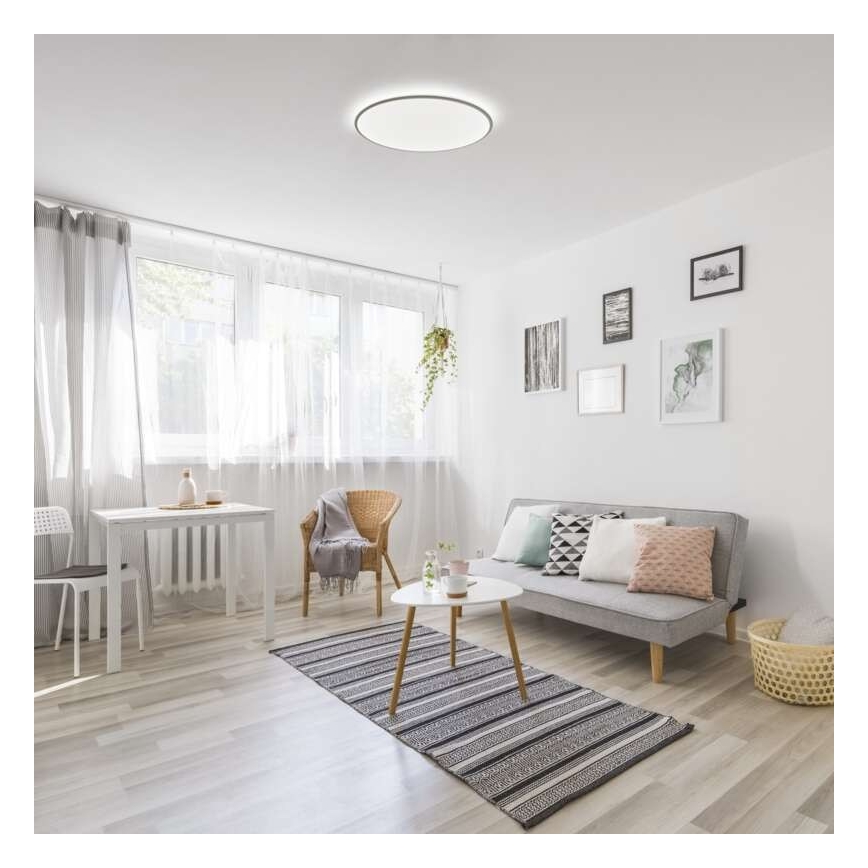 LED Димируема лампа LED/24W/230V кръгла + дистанционно 2700K-6000K