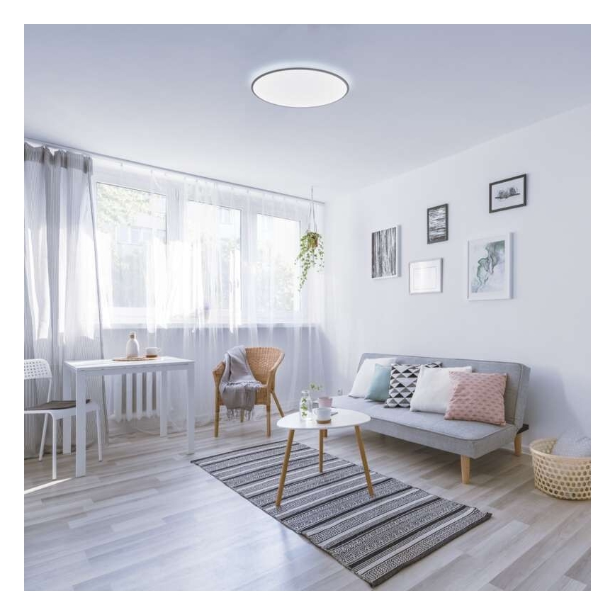 LED Димируема лампа LED/24W/230V кръгла + дистанционно 2700K-6000K