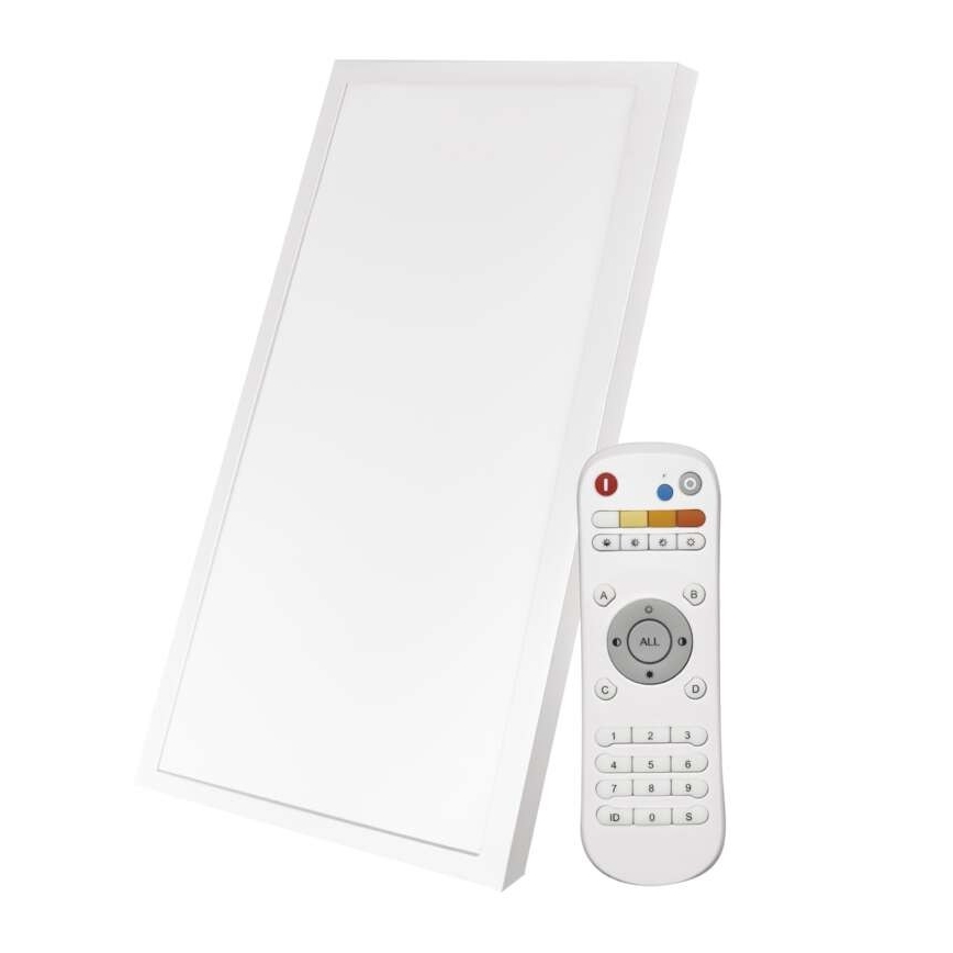 LED Димируема лампа LED/25W/230V правоъгълна + дистанционно 2700K-6000K