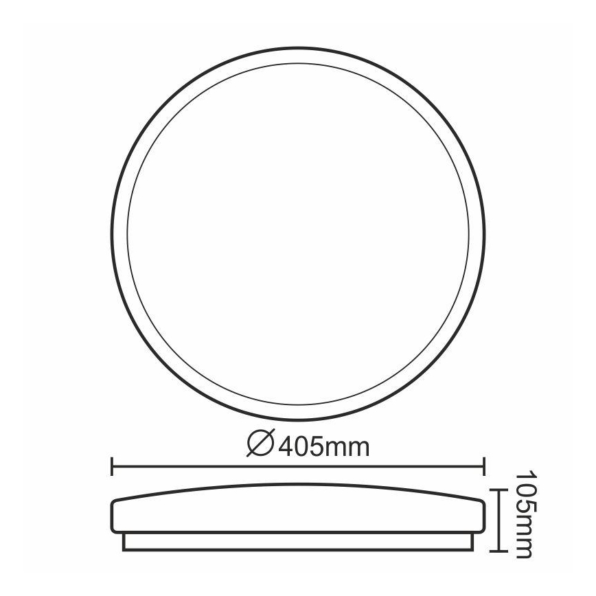 LED Димируема лампа OPAL LED/24W/230V