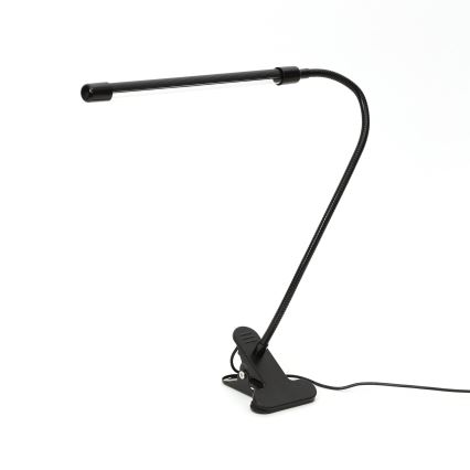 LED Димируема лампа с щипка за осветление на растения LED/3W/230V черен