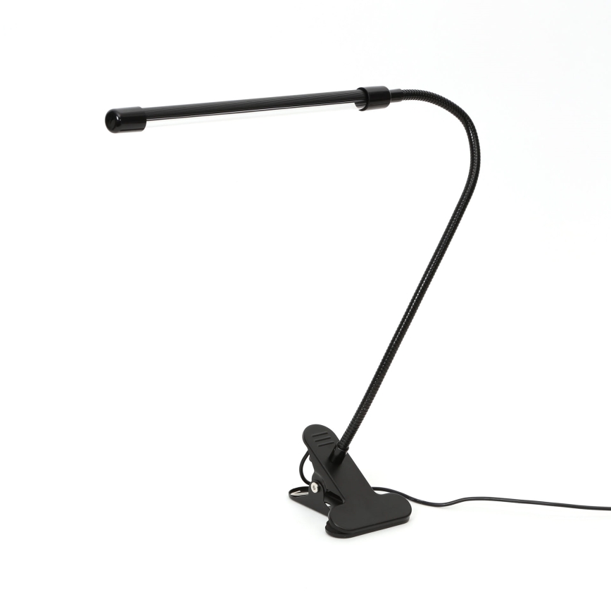 LED Димируема лампа с щипка за осветление на растения LED/3W/230V черен