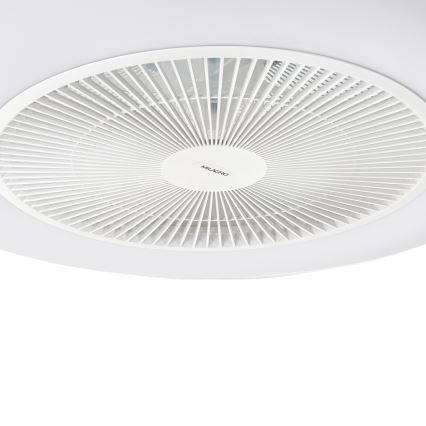 LED Димируема лампа с вентилатор ARIA LED/38W/230V 3000-6000K бял + дистанционно управление