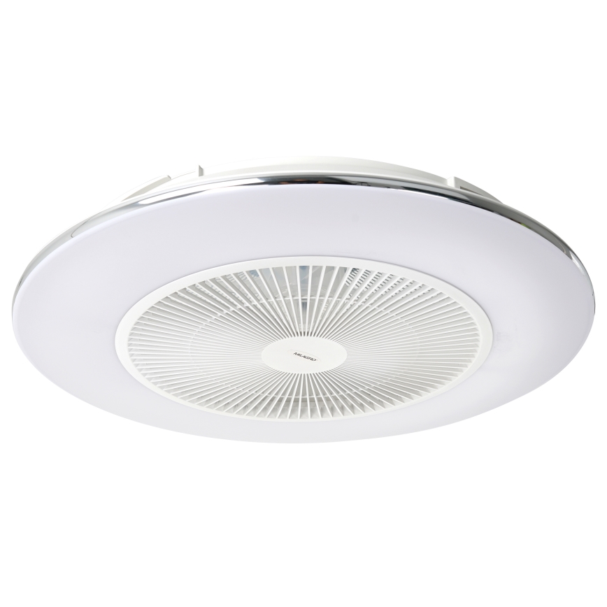 LED Димируема лампа с вентилатор ARIA LED/38W/230V 3000-6000K бял + дистанционно управление