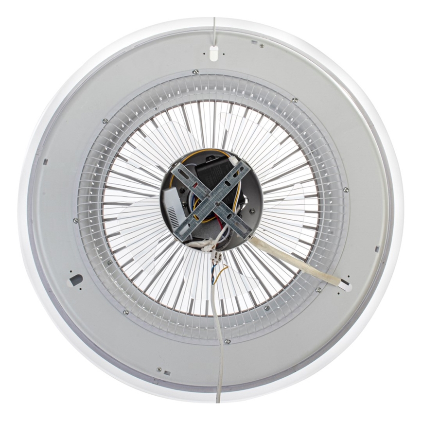 LED Димируема лампа с вентилатор ZONDA LED/48W/230V 3000-6000K бял + дистанционно управление