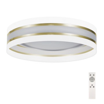 LED Димируема лампа SMART CORAL GOLD LED/24W/230V бяла/златиста + дистанционно