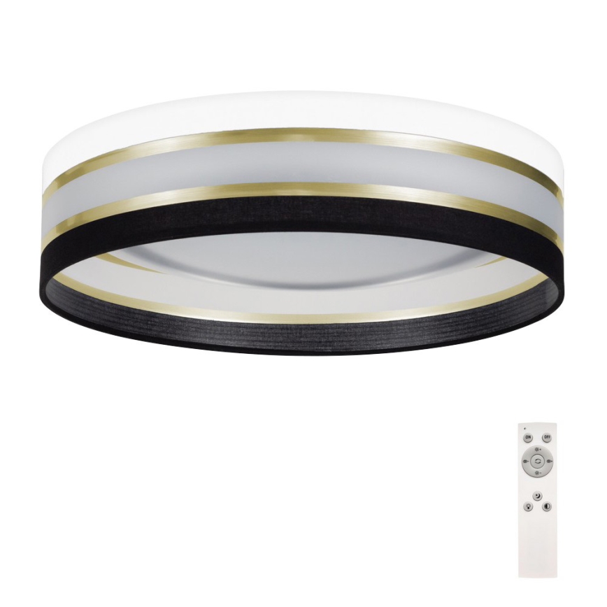 LED Димируема лампа SMART CORAL GOLD LED/24W/230V черна/бяла + дистанционно