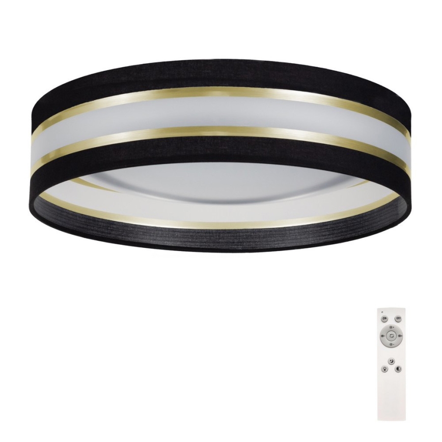 LED Димируема лампа SMART CORAL GOLD LED/24W/230V черна/златиста + дистанционно