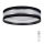 LED Димируема лампа SMART CORAL LED/24W/230V черна/сребриста + дистанционно
