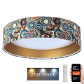 LED Димируема лампа SMART GALAXY LED/36W/230V Ø 55 см Wi-Fi Tuya + дистанционно управление
