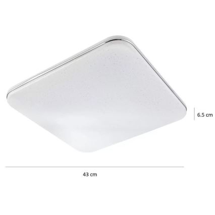 LED Димируема лампа SYRIUS с дистанционно LED/72W/230V