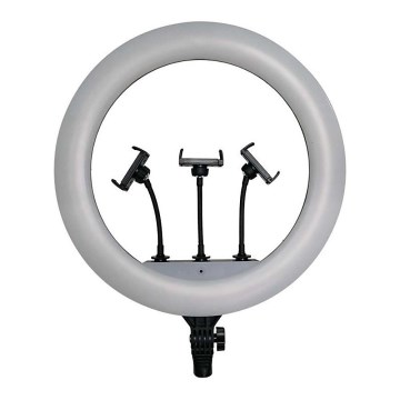 LED димируема лампа със статив и държач за влогъри LED/55W/230V CRI 90 + дистанционно управление