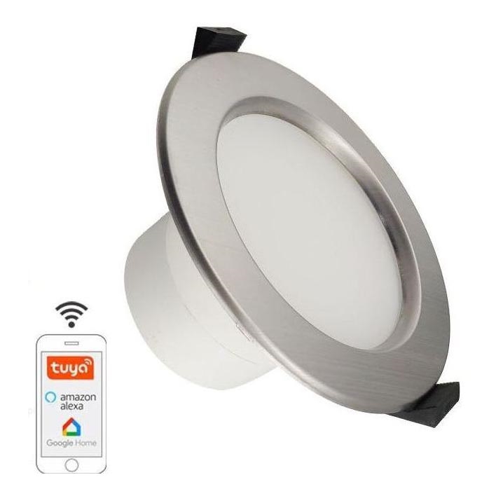 LED Димируема лампа за баня LED/10W/230V 3000K-6500K Wi-Fi Tuya IP44