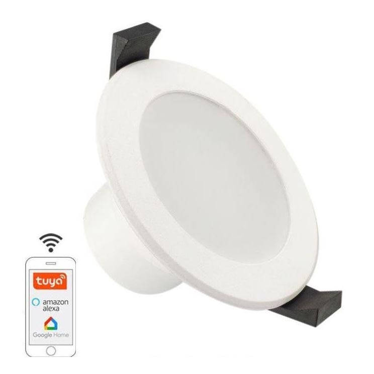 LED Димируема лампа за баня LED/7W/230V 3000K-6500K Wi-Fi Tuya IP44