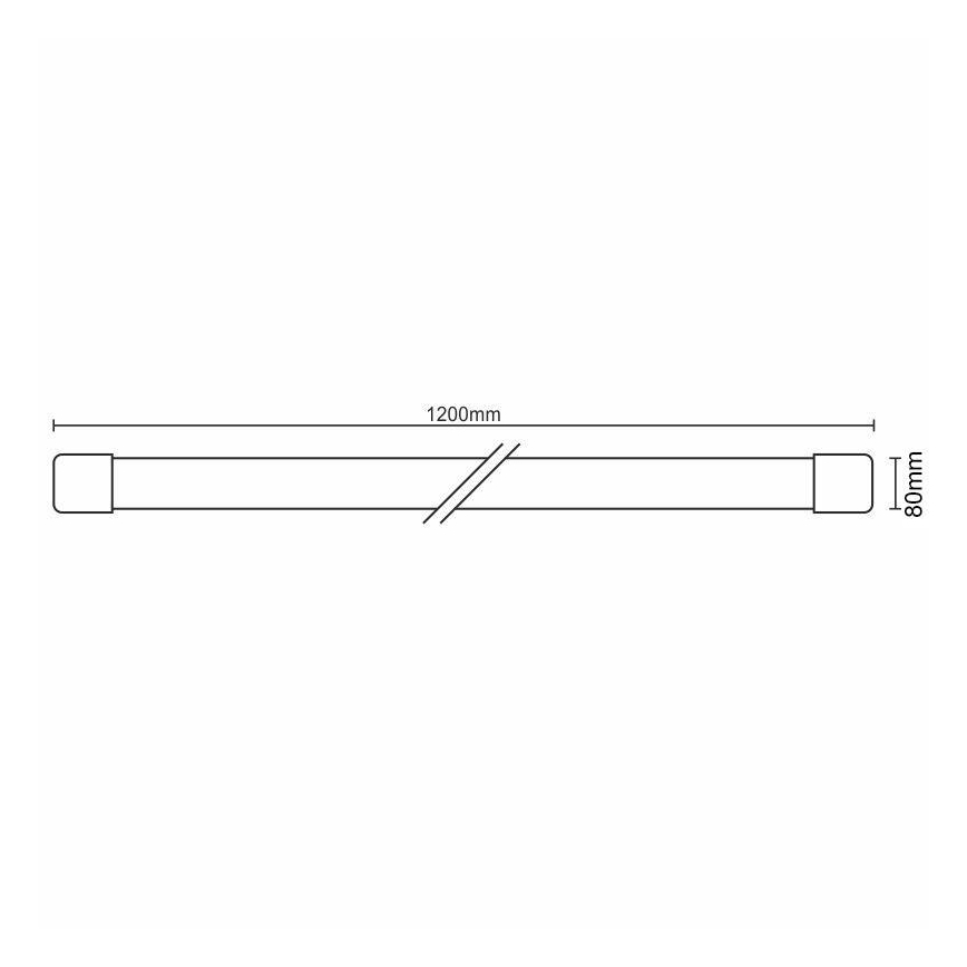 LED Димируема лампа за под кухненски шкаф LED/40W/230V 3000-6500K Wi-Fi Tuya IP40