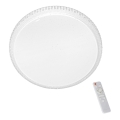 LED Димируема Лампа за таван CRUZ с дистанционно управление 1xLED/40W/230V 2000lm