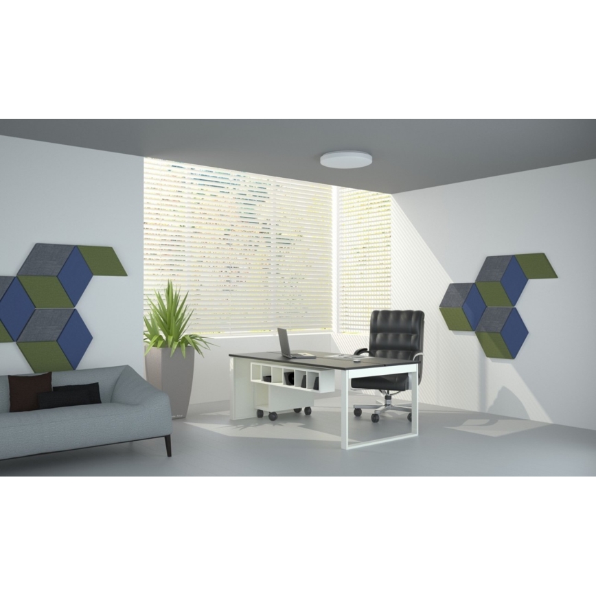 LED Димируема лампа за таван с дистанционно управление LED/42W/230V 40 см