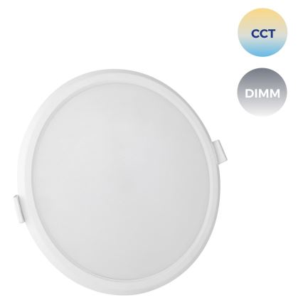 LED Димируема лампа за вграждане ALGINE LED/12W/230V Wi-Fi Tuya кръгла