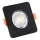 LED Димируема лампа за вграждане KENT LED/3/5/7W/230V3000/4000/6000K 9x9 см черен