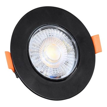 LED Димируема лампа за вграждане ZITA LED/3/5/7W/230V 3000/4000/6000K Ø 9 см черен