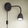 LED Димируема малка лампа за стена LED/4W/230V черен