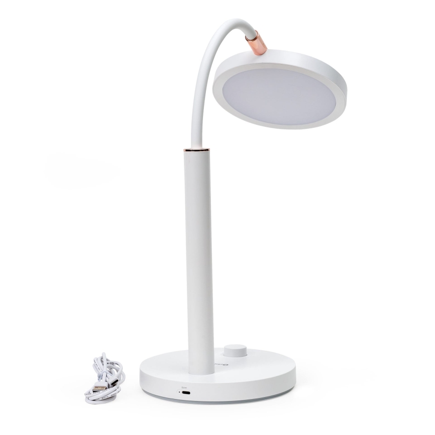 LED Димируема настолна лампа AURA LED/10W/230V 3700/4200K CRI 97 бял