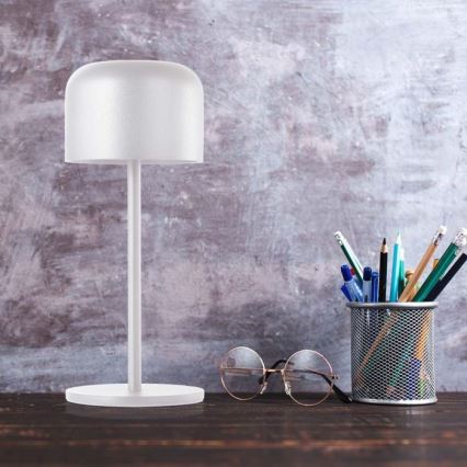 LED Димируема акумулаторна настолна touch лампа LED/1,5W/5V 2700-5700K IP54 2200 mAh бял