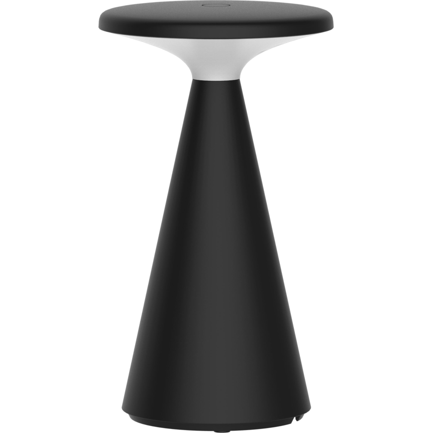 LED Димируем докосване екстериорен настолна лампа PAROS LED/1,8W/5V USB 1800 mAh IP44 черен