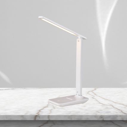 LED Димируема настолна лампа POST LED/5W/5V 3000-6500K бял