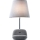 LED димируема настолна лампа с безжично зареждане Qi SOFA LED/6W/230V сива