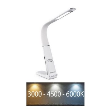 LED Димируема настолна лампа с безжично зареждане и сензор LORD EVO LED/8W/230V 3000K/4500K/6000K бял