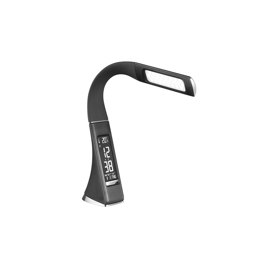 LED Димируема настолна лампа с дисплей LED/6W/230V черна
