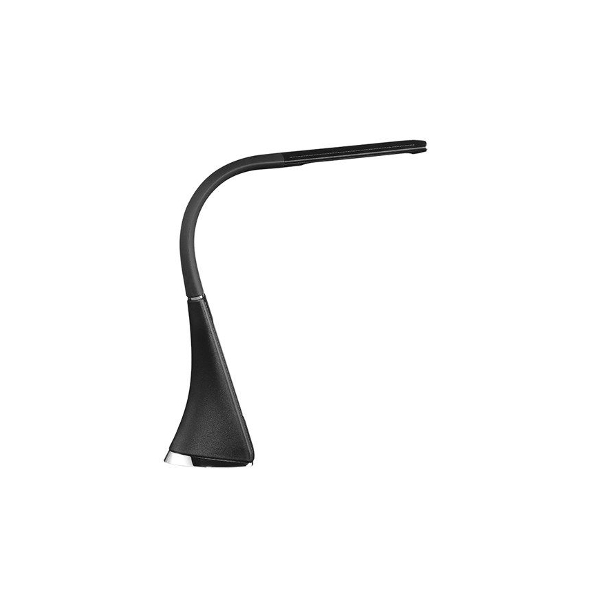 LED Димируема настолна лампа с дисплей LED/6W/230V черна