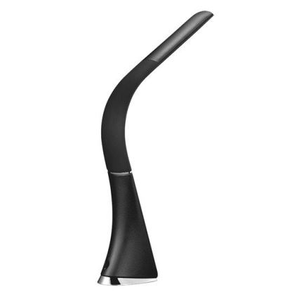 LED Димируема настолна лампа с дисплей LED/6W/230V черна