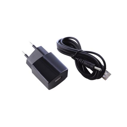 LED Димируема настолна лампа с дисплей LED/6W/230V кафява
