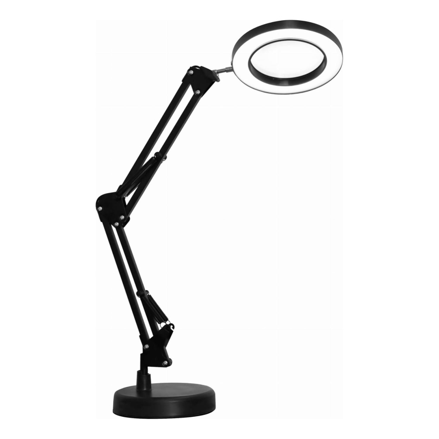 LED Димируема настолна лампа с лупа LED/10W/230V 3000/4500/6000K