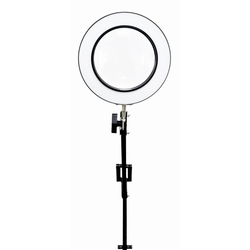 LED Димируема настолна лампа с лупа LED/10W/230V 3000/4500/6000K