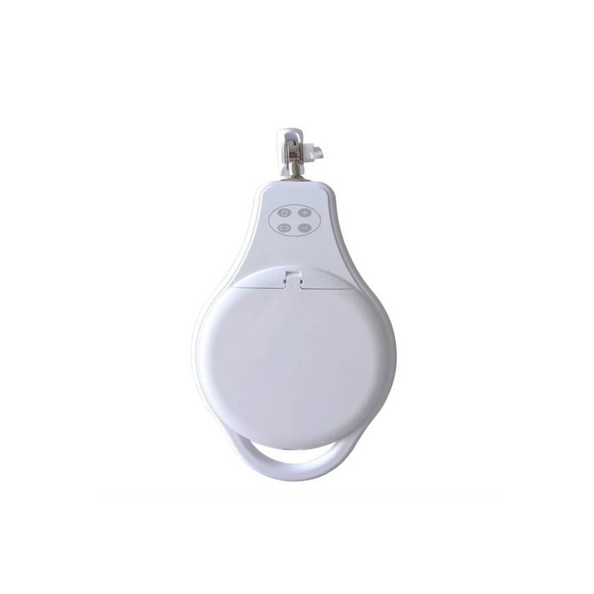 LED Димируема настолна лампа с лупа LED/10W/230V бяла
