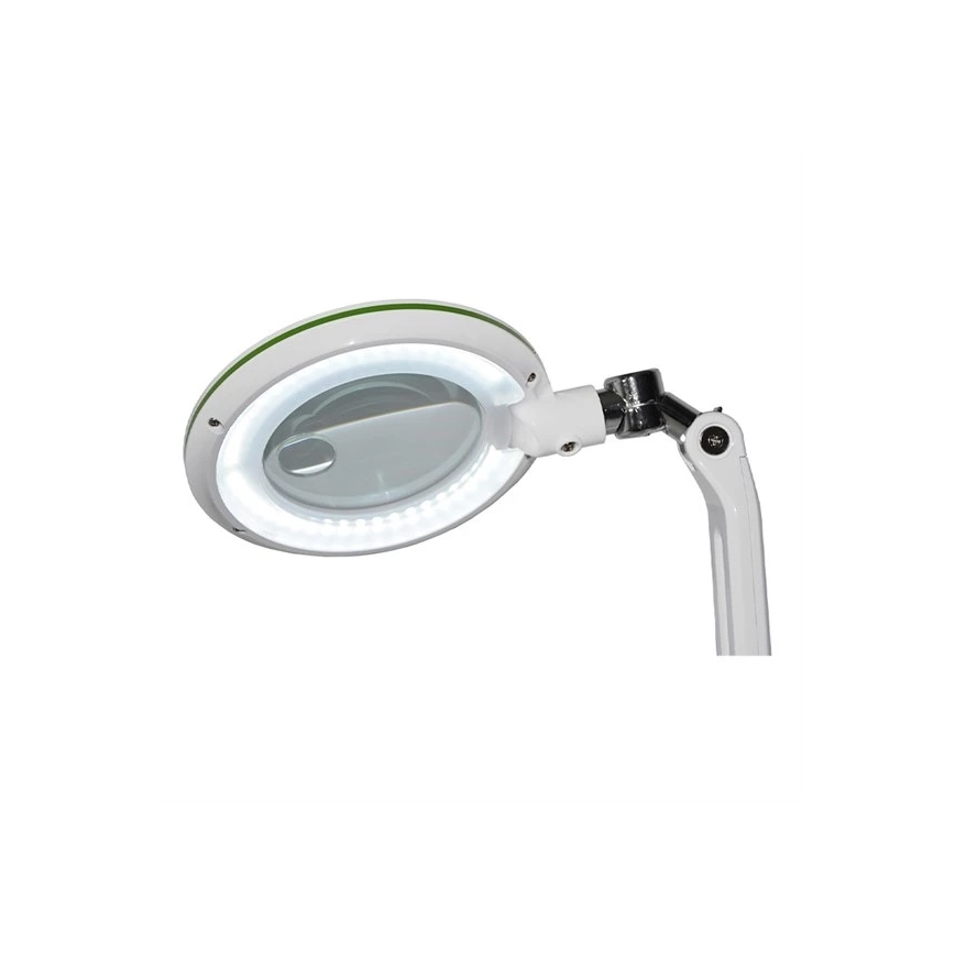 LED димируема настолна лампа с лупа LED/7W/230V 6500K бяла