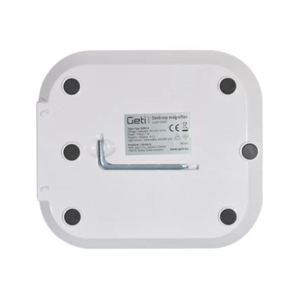 LED димируема настолна лампа с лупа LED/7W/230V 6500K бяла