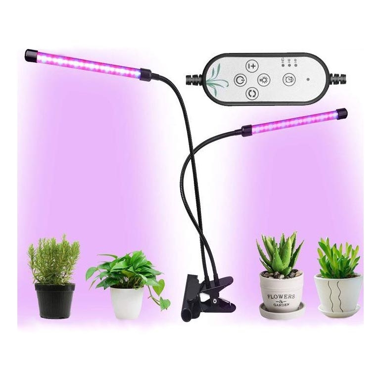 LED Димируема настолна лампа с щипка за отглеждане на растения LED/8W/5V