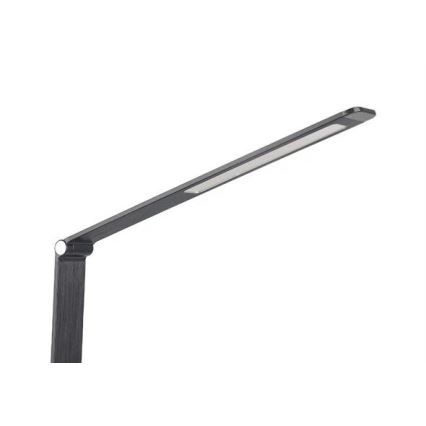 LED Димируема настолна лампа с USB LED/7W/230V 3000K/4000K/5500K черен