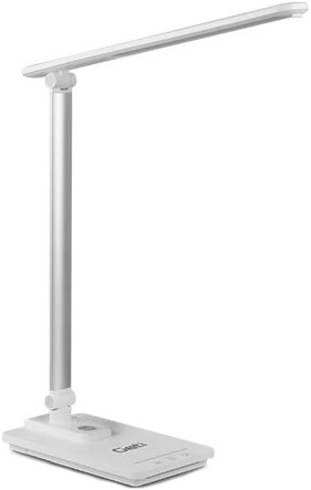 LED Димируема настолна лампа с USB LED/9W/230V 3000K/4000K/5500K бял