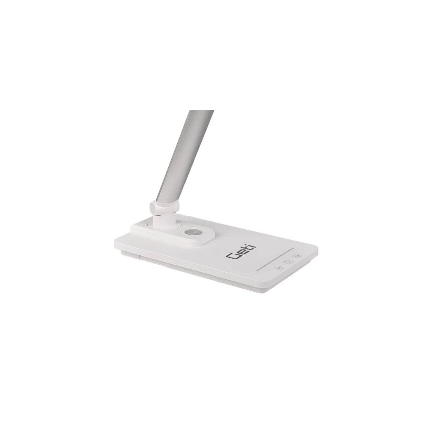 LED Димируема настолна лампа с USB LED/9W/230V 3000K/4000K/5500K бял