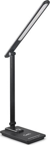 LED Димируема настолна лампа с USB LED/9W/230V 3000K/4000K/5500K черен